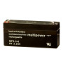 Multipower MP3.3-6 6V 3,3Ah AGM battery