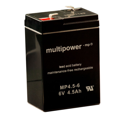 Multipower MP4.5-6 6V 4,5Ah AGM battery