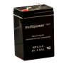 Multipower MP4.5-6 6V 4,5Ah AGM battery