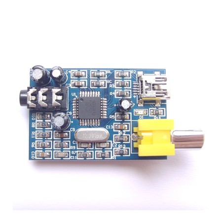 PCM2707 high quality USB DAC sound card with S/PDIF interface mo