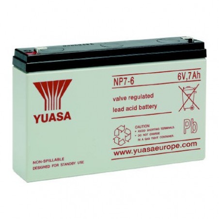 BATTERY COMPATIBLE WITH Panasonic LC-R067R2P LC-V069PU1 