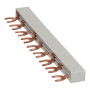PCEL-3P-BAR-9TE Phase bar, 3 pole, 9 split units - BiF Electronic