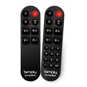 SUPERIOR Simply Numeric – Universal Remote Control (SUPTLB002 / SUP040)