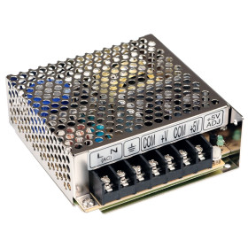 RD-50A Switching power supply, closed, 54W, +5/+12V, MEAN WELL - BiF Electronic