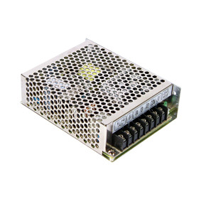 RQ-65B Switching power supply, closed, 65W, 5/12/-5/-12, MEAN WELL