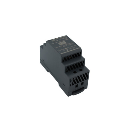 Alimentation électrique sur rail DIN HDR-30-12, 24 W, 12 V, 2 A, MEAN WELL