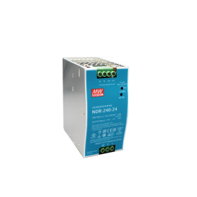 NDR-240-24 DIN rail power supply, 240W, 24V, 10A, MEAN WELL - BiF Electronic