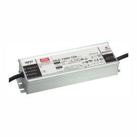 HLG-120H-20 LED driver, IP67 120W, 20V, 6A CV+CC, MEAN WELL