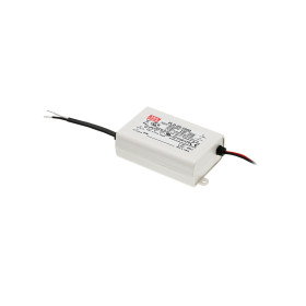 PLD-25-1400, driver LED, Classe 2, 25 W, 12-18 V, 1 400 mA CC, MEAN WELL