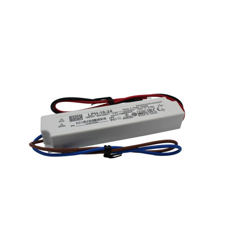 LPH-18-24, driver LED, Classe 2, 18 W, 24 V, 0,75 A CV, MEAN WELL