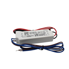 LPV-20-24, driver LED, Classe 2, 20 W, 24 V, 0,84 A CV, MEAN WELL