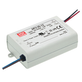 APV-35-24, driver LED, 36 W, 24 V, 1,5 A CV, MEAN WELL
