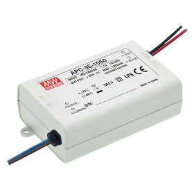 APC-35-700, driver LED, 35 W, 15-50 V, 700 mA CC, MEAN WELL