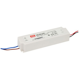 LPC-60-1750, driver LED, Classe 2, 9-34 V, 1 750 mA CC, MEAN WELL