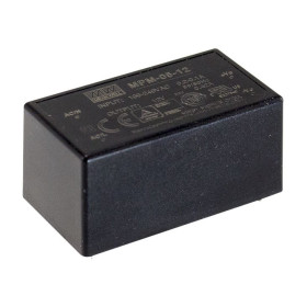 MPM-05-5 Alimentation à découpage, module, 5 W, 5 V, 1 A, MEAN WELL