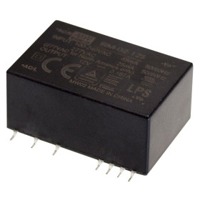 IRM-02-15S Alimentation à découpage, module, 2 W, 15 V, 0,133 A SMD, MEAN WELL