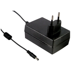 GST18E18-P1J Alimentation à découpage enfichable, 18 W, 18 V, 1 A, Erp-2, MEAN WELL
