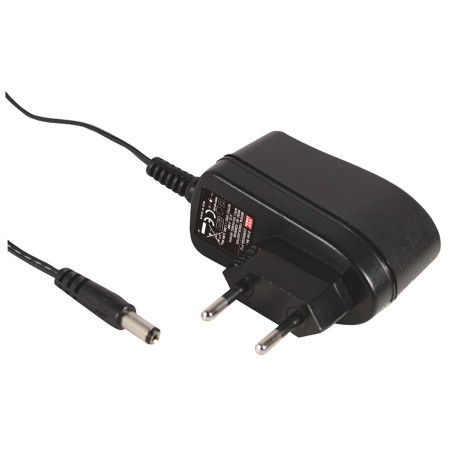 GSM06E06-P1J Alimentation à découpage enfichable, 6 W, 6 V, 1 A, usage médical, MEAN WELL