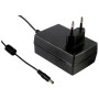 GSM18E09-P1J Plug-in switching power supply, 18W, 9V, 2A medical,, MEAN WELL