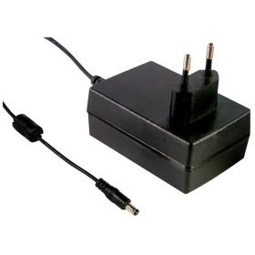 GSM36E09-P1J Alimentation à découpage enfichable, 36 W, 9 V, 4 A, usage médical, MEAN WELL