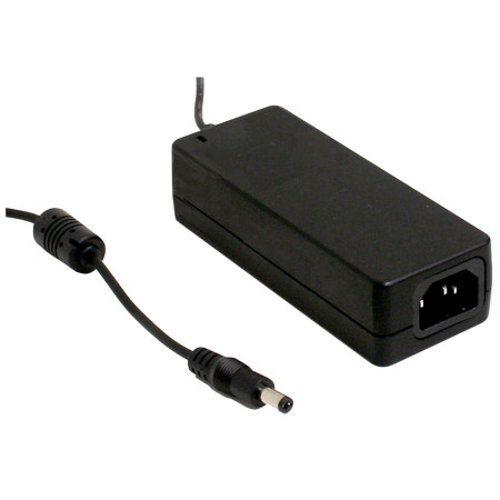 GSM60A15-P1J Alimentation à découpage, externe, 60 W, 15 V, 4 A, usage médical, MEAN WELL