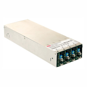 NMP650 switch mode power supply, closed, 650W, PFC frontend 4 slots, MEAN WELL - BiF Electronic