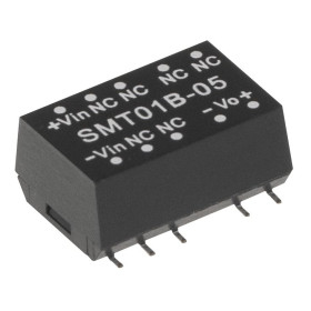 SMT01B-05 DC/DC Converter 24:5V 200mA 1W, MEAN WELL - BiF Electronic