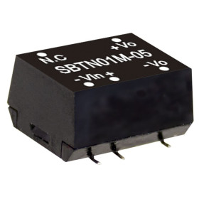 SBTN01L-05 SMD DC/DC converter 5:5V 200mA, MEAN WELL - BiF Electronic