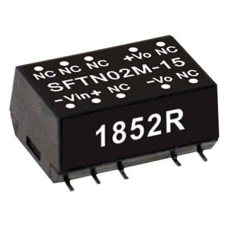 SFTN02L-05 SMD DC/DC converter 5:5V 400mA, MEAN WELL