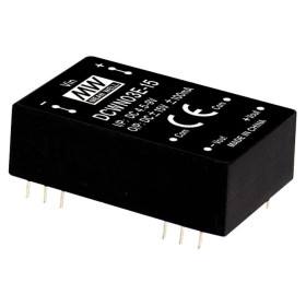 DCWN03B-12 Convertisseur CC/CC 18-36 V : +/-12 V, 125 mA, 3 W, MEAN WELL