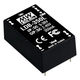 LDB-500L, convertisseur CC/CC pour LED, 2-32 V : 500 mA, MEAN WELL