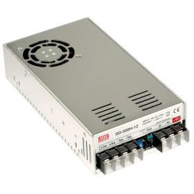 Convertisseur CC/CC SD-500H-12, 72-144 : 12 V, 40 A, 480 W, MEAN WELL