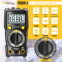 PCW01A Digital Multimeter, Manual Range, 2000 Counts, CAT III 600V