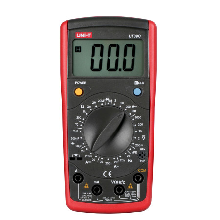 UT39C Digital Multimeter, 1999 Counts - BiF Electronic