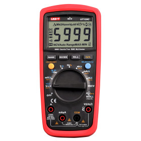 UT139C Digital Multimeter True RMS, 6000 Counts - BiF Electronic
