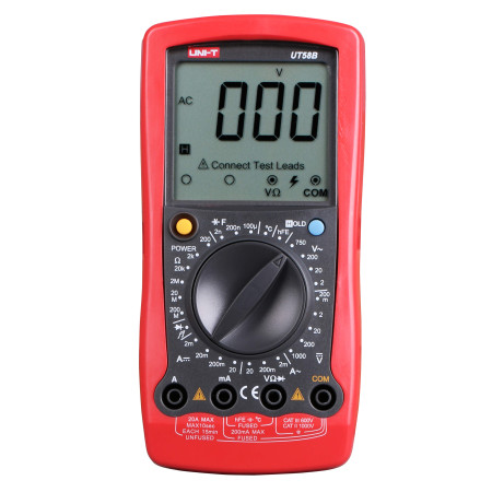 UT58B Digital Multimeter, 20A, CAT II 1000V - BiF Electronic