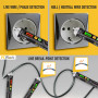 PCW06A Voltage tester, contactless, dual mode, LED light - BiF Electronic