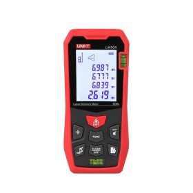 LM50A Laser distance meter, 50m, 2 water carts, UNI-T - BiF Electronic