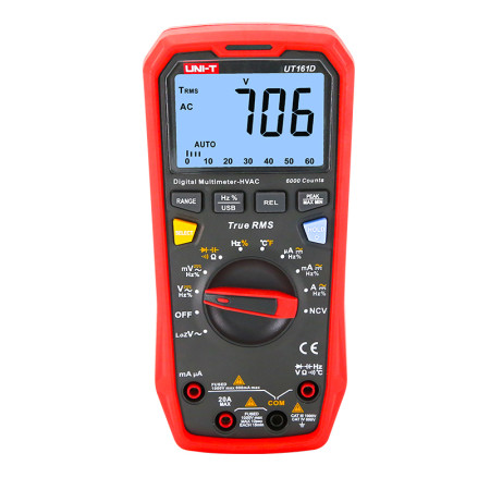 UT161D Digital Multimeter, 1000V, True RMS - BiF Electronic