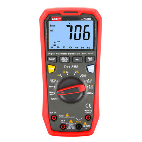 UT161B Digital Multimeter, 1000V, True RMS, CAT III 1000V, CAT IV 600V - BiF Electronic
