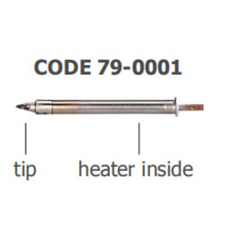 79-0001 Spare tip for ZD-20D, ZD-20F, ZD-20U - BiF Electronic