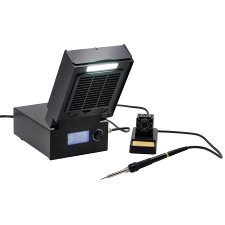 ZD-8951 Digital soldering station, fan, LED work light - BiF Electronic
