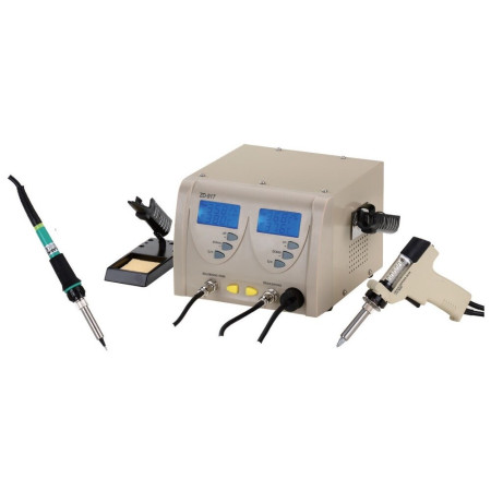 ZD-917 soldering station, desoldering station, 2-channel, 140 W - BiF Electronic