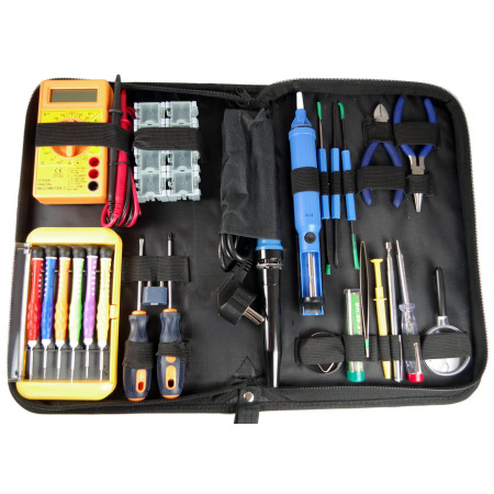 ZD-967 Electronics Tool Set, 23 pieces - BiF Electronic