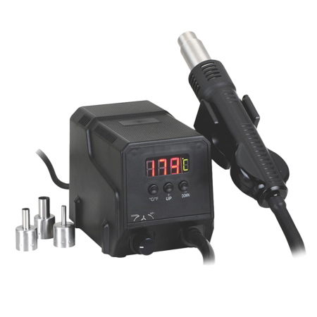 ZD-8908 hot air station, rework, smd, digital, 300W - BiF Electronic