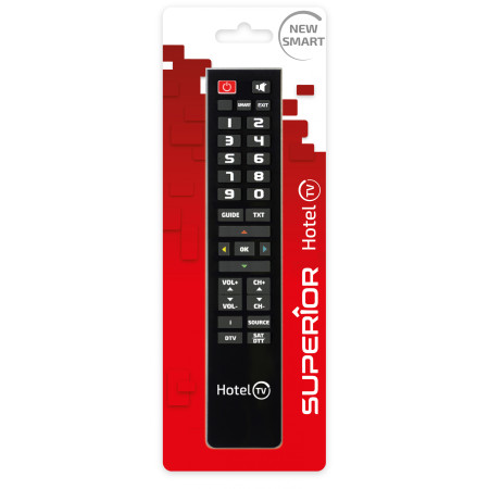 SUPERIOR Hotel TV – Télécommande universelle (SUPTPB013)