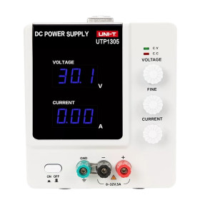 UTP1305 DC laboratory power supply, linear, 1 channel, 32V, 5A - BiF Electronic