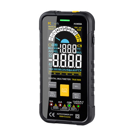 PCW03A Digital Multimeter, smart, True RMS - BiF Electronic