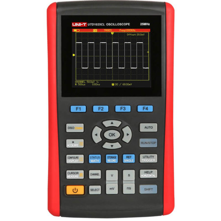 Oscilloscope numérique UTD1025CL, 25 MHz, 1 canal, portable