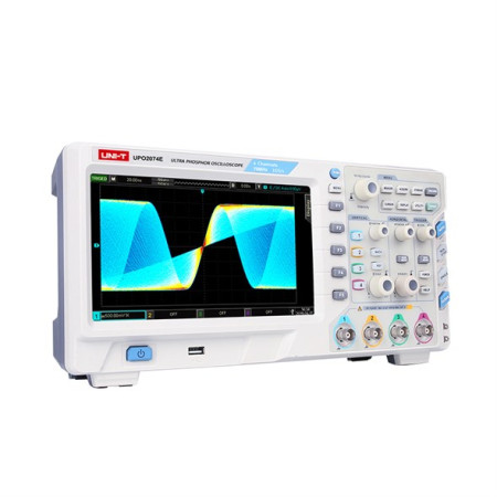 UPO2074E Oscilloscope, 4 channels, 70MHz - BiF Electronic